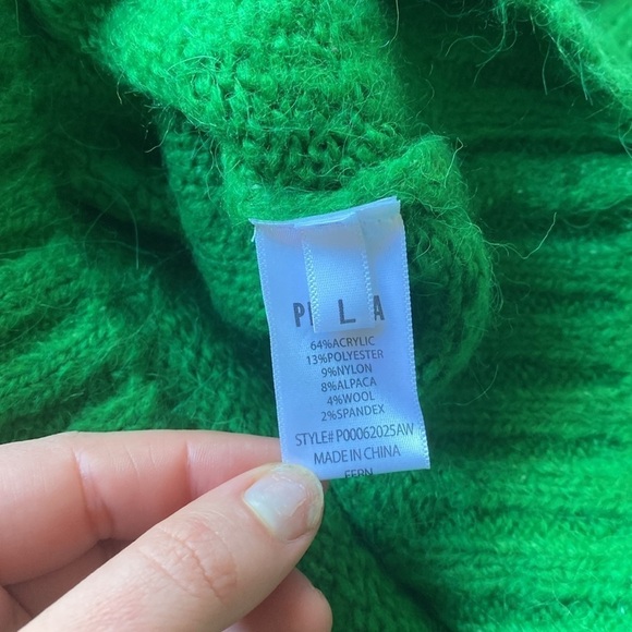 Revolve Pistola Carlen Mock Neck Sweater in Fern - Picture 7 of 7